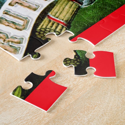 マソニックカラフル真理ロマンチックな愛の友情 ジグソーパズル (側面)