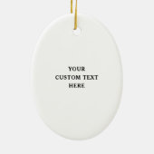 マソニッククリスマスオーナメント |フリーメーソンのギフトアイディア セラミックオーナメント (裏面)