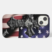マソニッククロス iPhoneケース (裏面横)