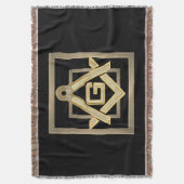 マソニックゴールデンラッシュ スローブランケット (正面縦)