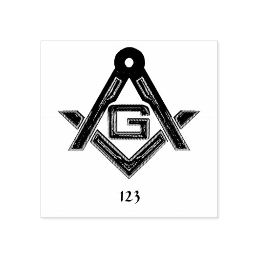 マソニックゴールデンラッシュ ラバースタンプ (インプリント)