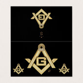 マソニックゴールデンラッシュ 名刺 (外部フラット)