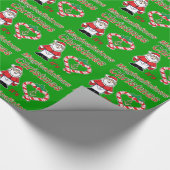 マソニックサンタ ラッピングペーパー (角)