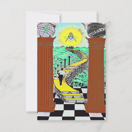 マソニックシュリナーズ招待状 招待状 (正面)