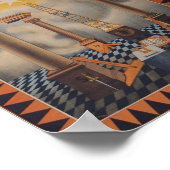 マソニックトレーシングボード – 入門弟子 ポスター (角)