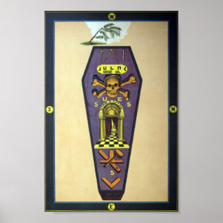 マソニックトレーシングボード – Master Mason ポスター