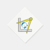 マソニックナプキンス スタンダードカクテルナプキン (角)