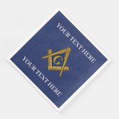 マソニックフリーメーソンスクエアとコンパスブルー (コーナー)