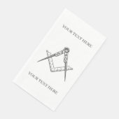 マソニックフリーメーソンスクエアとコンパス (コーナー)