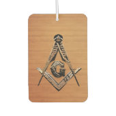 マソニックマインド（ゴールデンウッド） カーエアーフレッシュナー (正面)