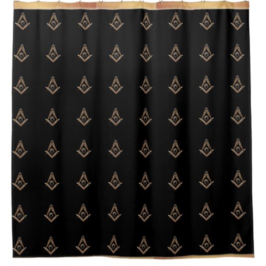 マソニックマインド シャワーカーテン (正面)