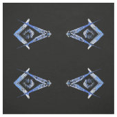 マソニックマインド（青） ファブリック (見本)