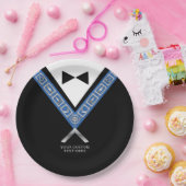 マソニックマスターズ宝石タックステンプレートフリーメーソン ペーパープレート (パーティー)