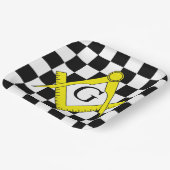 マソニックロッジ紙プレート ペーパープレート (傾斜あり)