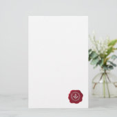 マソニックワックスシール 便箋 (スタンド正面)