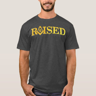 マソニック上昇角とコンパスフリーメソン Tシャツ