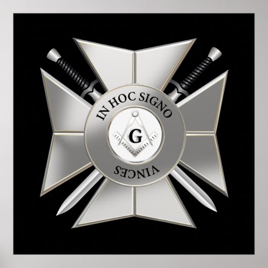 マソニック十字 ポスター (正面)