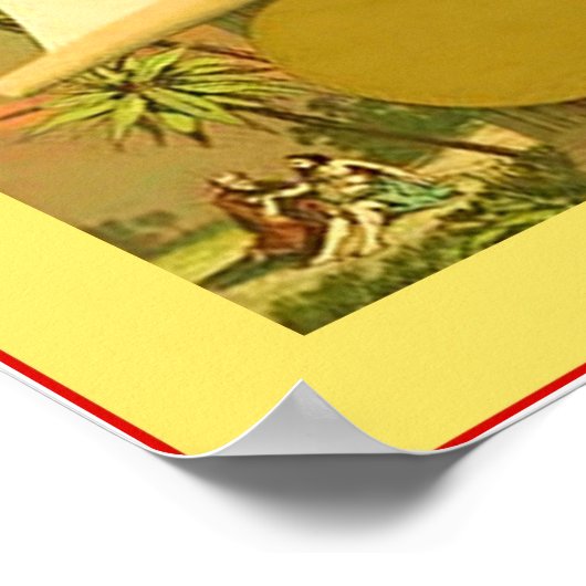 マソニック卒業証書(1891年) ポスター (角)