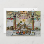 マソニック図2 ポストカード (正面/裏面)