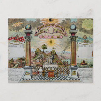 マソニック図2 ポストカード