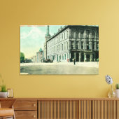 マソニック寺院の外観2 キャンバスプリント (インサイチュ (リビング))