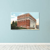 マソニック寺院の外観 キャンバスプリント (インサイチュ (ウッドフロア))