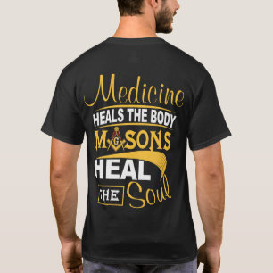 マソニック店フリーメーソン – HEAL THE SOUL Christ Tシャツ