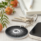 マソニック目 キーホルダー (正面右)