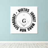 マソニック記号 キャンバスプリント (インサイチュ (ウッドフロア))