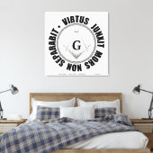 マソニック記号 キャンバスプリント (インサイチュ (寝室))