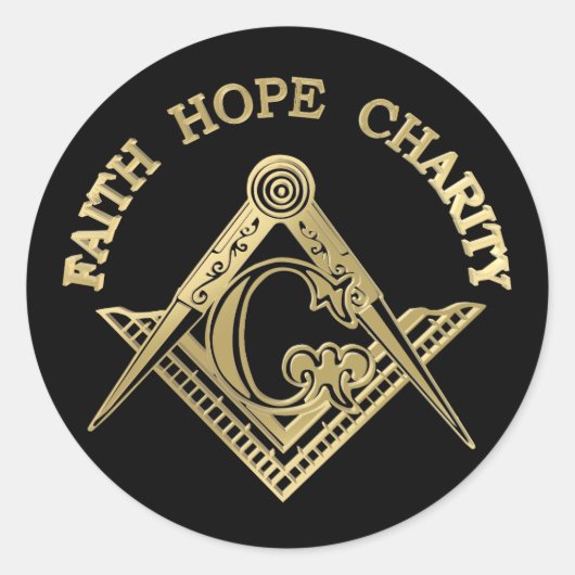 マソニック記号 ラウンドシール (正面)