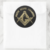 マソニック記号 ラウンドシール (バッグ)