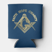 マソニック記号 缶クーラー (正面)