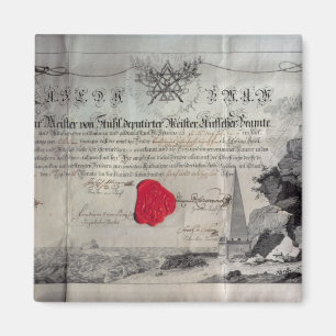 マソニック証明書, 1785 マグネット