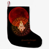 マソニック・ウォリアー スモールクリスマスストッキング (正面)