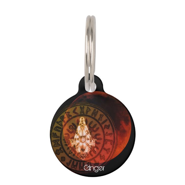 マソニック・ウォリアー ペット　ネームタグ (正面)