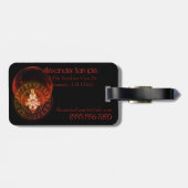 マソニック・ウォリアー ラゲッジタグ (裏面横)