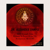 マソニック・ウォリアー 名刺 (内部フラット)