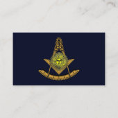 マソニック·サン 名刺 (裏面)