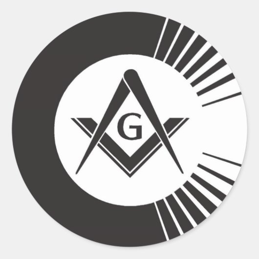 マソニック，フリーメーソン，マソン ラウンドシール (正面)