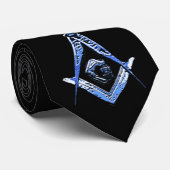 マソニック·マインズ（青） ネクタイ (ロール)