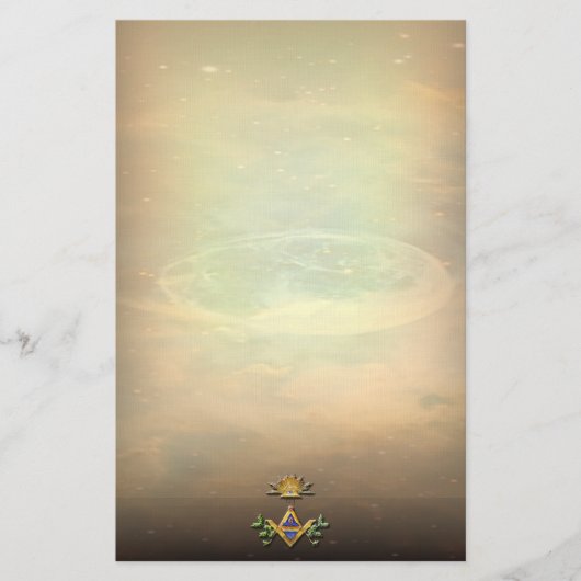 マソニック·ライフ(コスモス) 便箋 (正面)