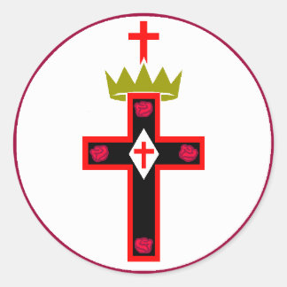 マソニックRosicrucian Societyステッカー ラウンドシール