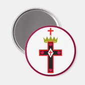 マソニックRosicrucian Societyマグネット マグネット (正面/裏面)