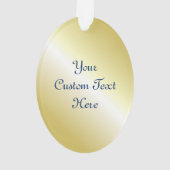 マソパーソナライズされたニッククリスマスオーナメント オーナメント (裏面)