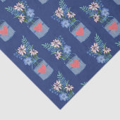 マソンジュールフローラルパターン 薄葉紙 (詳細)