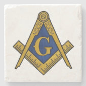 マソンズ大理石コースター ストーンコースター (正面)