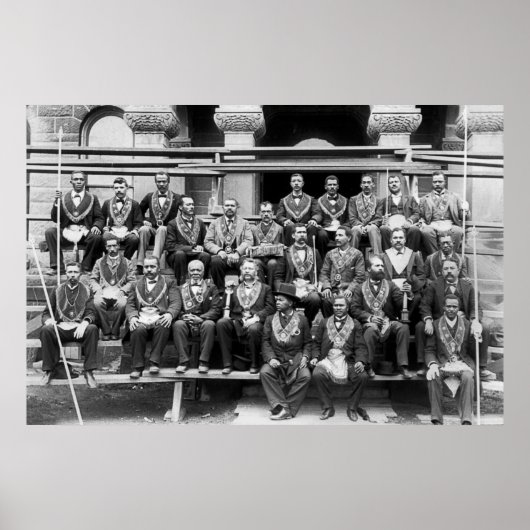 マソンズ山荘： 1897 ポスター (正面)