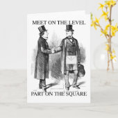 マソン会議 カード (黄色い花)