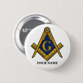 マソン 缶バッジ (正面&裏面)